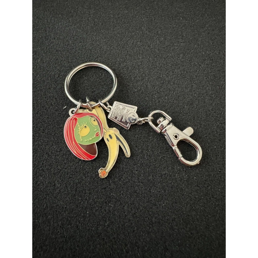 Disney Tim Burton Nightmare Before Christmas Keychain Key Ring Bag Charm Fob